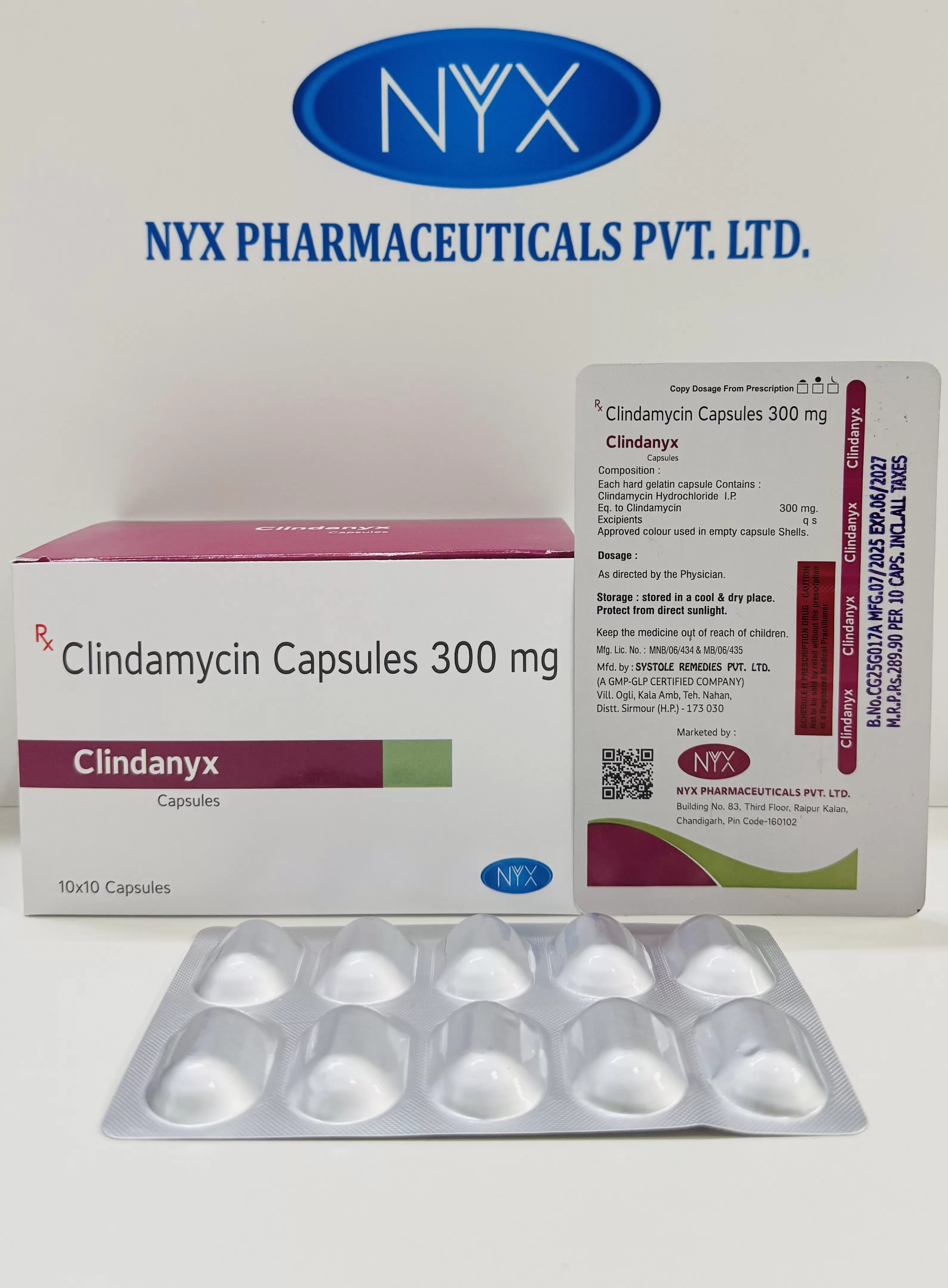 CLINDANYX-300 MG