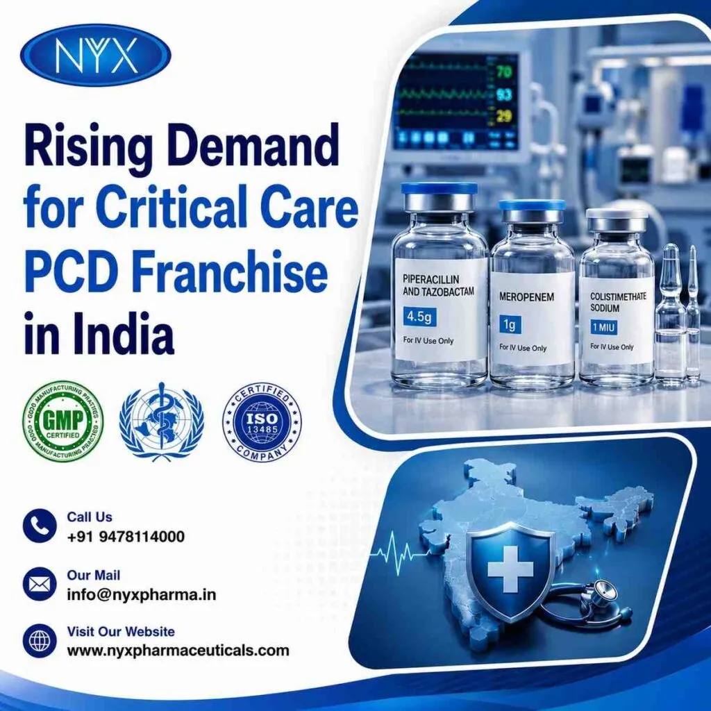 Rising Demand for Critical Care PCD Franchise in India