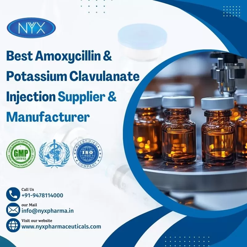 Best Amoxycillin & Potassium Clavulanate Injection Supplier & Manufacturer