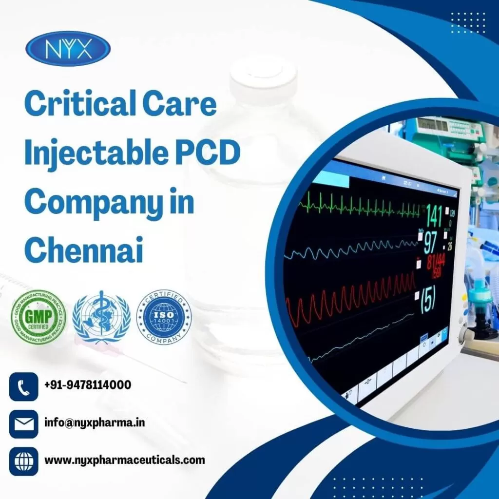 Critical Care Injectable PCD Company in Chennai