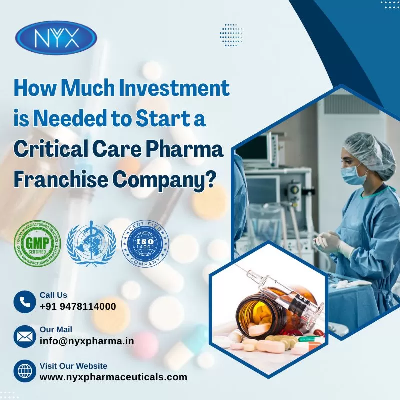 How Much Investment is Needed to Start a Critical Care Pharma Franchise Company?