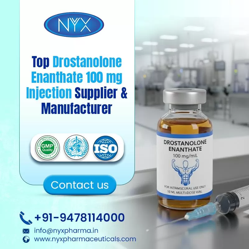 Top Drostanolone Enanthate 100 mg Injection Supplier & Manufacturer
