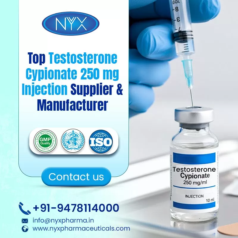 Top Testosterone Cypionate 250 mg Injection Supplier & Manufacturer