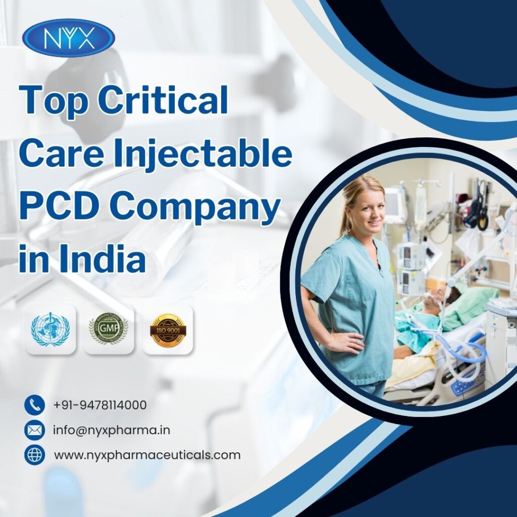 Top Critical Care Injectable PCD Company in India