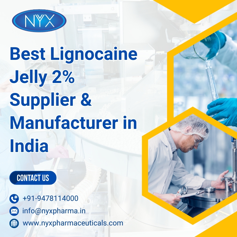 Best Lignocaine Jelly 2% Supplier & Manufacturer in India